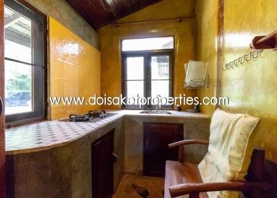 Cool Design House and Coffee Shop on Nearly 4 Rai of Land for Sale in Doi Saket