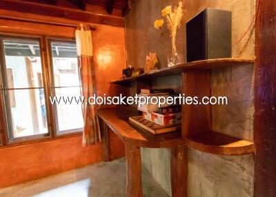 Cool Design House and Coffee Shop on Nearly 4 Rai of Land for Sale in Doi Saket