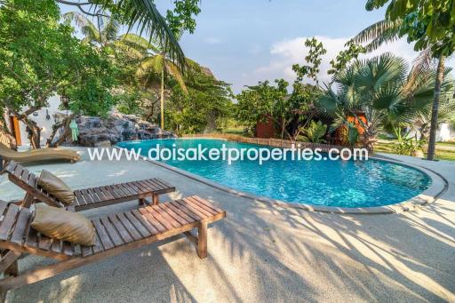 Eco-Resort on 12 Rai of Gorgeous Land for Sale in Chiang Mai Province, Thailand