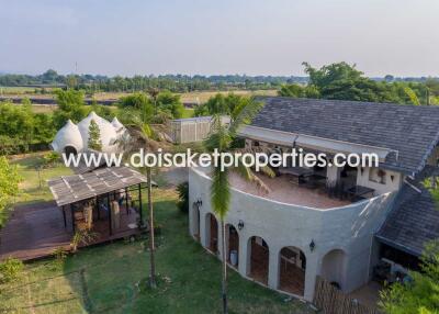 Eco-Resort on 12 Rai of Gorgeous Land for Sale in Chiang Mai Province, Thailand