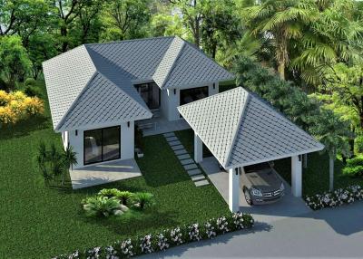 New Villas in Hua Hin Development with Mountain View
