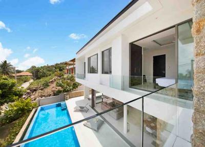 Modern 2-Story Sea & Mountain View Villas in Hua Hin