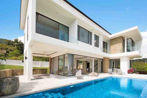 Modern 2-Story Sea & Mountain View Villas in Hua Hin