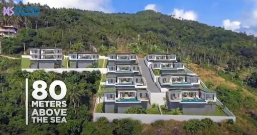 Brand new Samui Sea View Villas at Apple Villas
