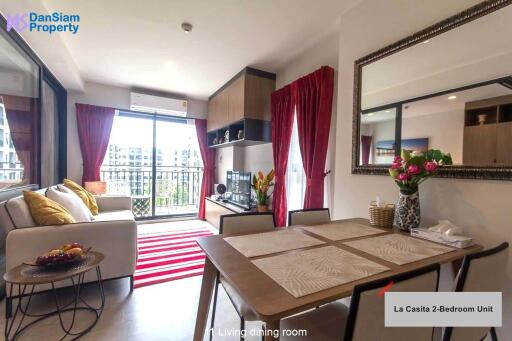 Downtown 2-Bedroom Condo in Hua Hin at La Casita