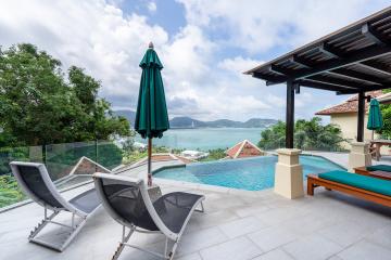 Top 180 Degree Ocean View over Kalim and Patong Bay