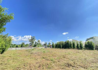 Beautiful 1 Rai plot of land for sale in Mae Faek, Mae Jo