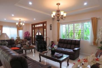 6 BR house with pool & pond for sale in San Sai