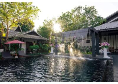 Resort Business for Sale in Chiang Mai - 2 Rai Land, 12 Rooms