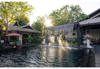 Resort Business for Sale in Chiang Mai - 2 Rai Land, 12 Rooms