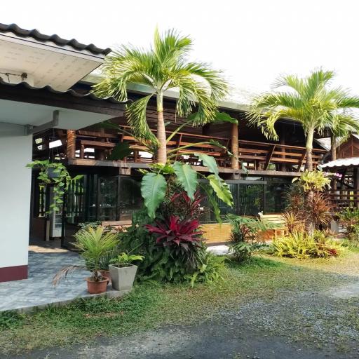 Explore this fantastic Chiang Mai property, complete with a fully-equipped restaurant, coffee shop, and B&B potential. An investment opportunity.