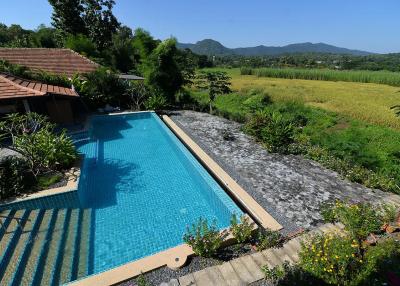 Resort in Mae On, Chiang Mai, offering spacious houses, and an array of amenities. Ideal for investment, this property guarantees a remarkable experience