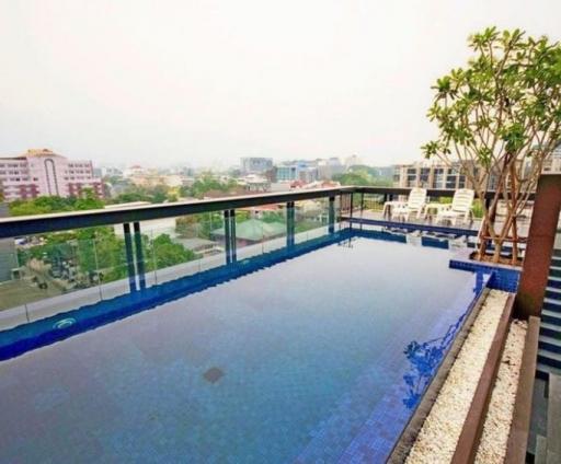 For Sale stunning condo with unobstructed views, top-notch amenities, and a prime location in the heart of Nimman. Ready to move in and fully furnished.