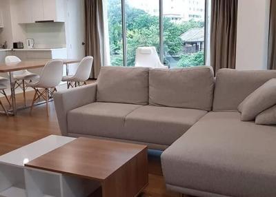 Luxury, spacious 2 bedroom, 2 bathroom, 120 Sq. m condo in the heart of Nimman Road, Soi 6, at the Nimmana Condo. Close to major shops and restaurants