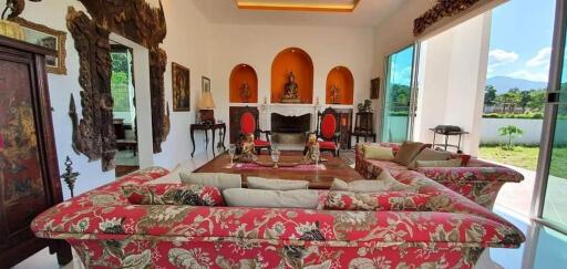 Luxury Pool Villa in Mae Rim, Chiang Mai, 6BR, 6BA