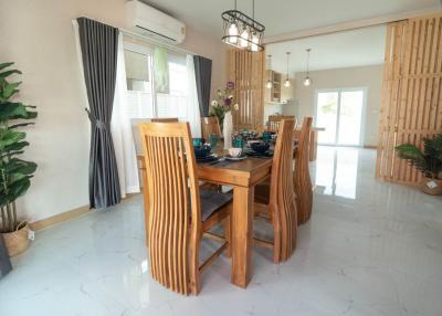 For sale Gorgeous 2 story 4 bed. 4 bath home all rooms decorated and furnished in a modern Muji styled, San Pu loei, Doi Saket District,
