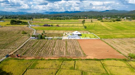 2 Rai of Land with Great Views for Sale in Pa Pong, Doi Saket, Chiang Mai