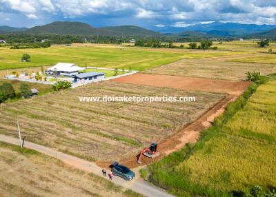 2 Rai of Land with Great Views for Sale in Pa Pong, Doi Saket, Chiang Mai