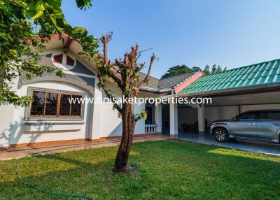 3-Bedroom House for sale in Talat Kwan, Doi Saket.