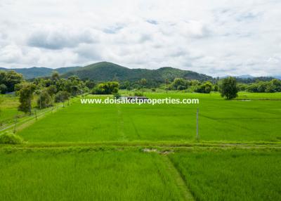 4+ Rai of Land with Mountain Views for Sale in Huai Sai, San Kamphaeng