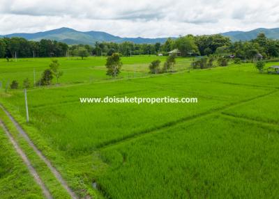 4+ Rai of Land with Mountain Views for Sale in Huai Sai, San Kamphaeng
