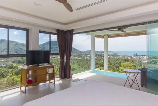 TROPICAL MODERN VILLA -PANORAMIC VIEW ON LAMAI BAY