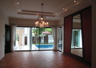 Single House with private pool in compound at Soonvijai 1 Petchaburi 47