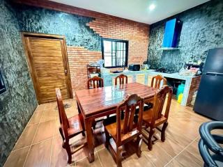 Single house for sale in Sriracha Milano Town Village, fully decorated, ready to move in.