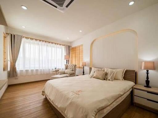 Single house for sale in Pattaya, 2 story house, newly renovated. Soi Na Jomtien 38