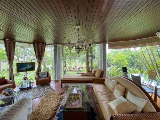 House for sale in Sriracha with land, Panya Resort Village, Bang Phra.