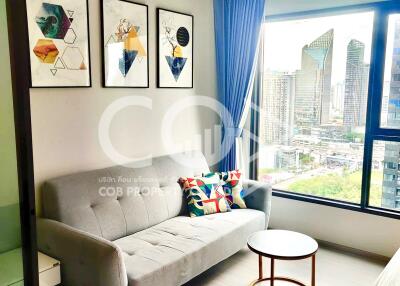 🔥 🔥 Life Asoke-Rama 9 🔥 🔥 For Rent 21k and Sale 5.83m with Fully Furnished [KS9888]