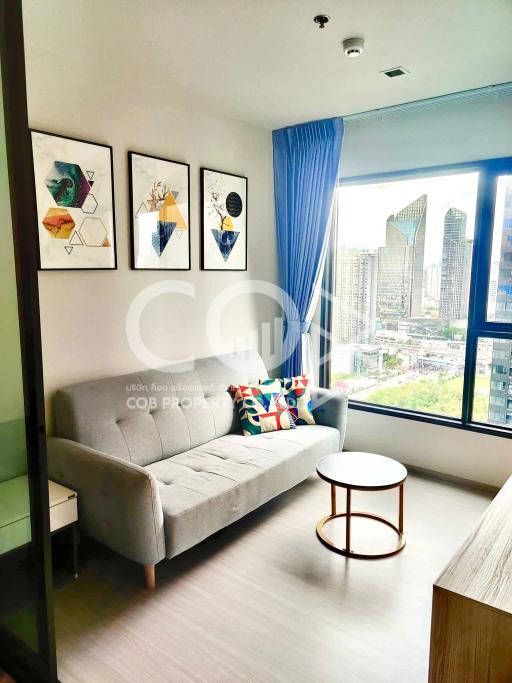 🔥 🔥 Life Asoke-Rama 9 🔥 🔥 For Rent 21k and Sale 5.83m with Fully Furnished [KS9888]