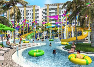 Studio Condo in Seven Seas Le Carnival Condo Resort Jomtien C008474