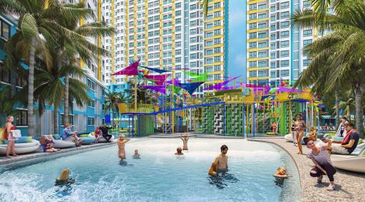 Studio Condo in Seven Seas Le Carnival Condo Resort Jomtien C008474