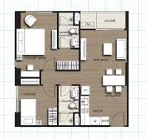 2 Bedroom Condo