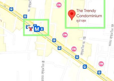 Condo for Rent at Trendy Condominium Sukhumvit 13