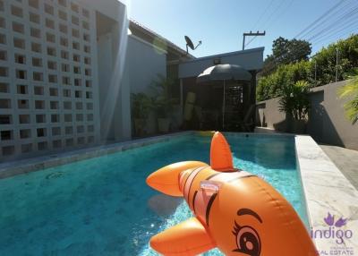 Lovely 3 Bedroom Single Storey Home For Sale. Private Swimming pool, Saraphi, Chiang Mai