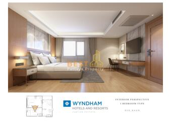 1 Bedroom Condo in Wyndham Jomtien Pattaya Na Jomtien C011445