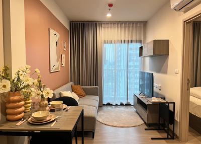 Urgent Rental 🔥 The Base Phetchaburi Thonglor, 1bed, fully furnished, Ready to move-in | GEN 096-610-4566