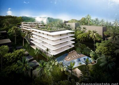 1 Bedroom Condo at Etherhome, Rawai - Type B - Mountain View/Partial Sea View