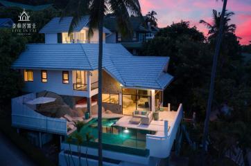 4 Bedrooms Seaview Villa in Chaweng Noi