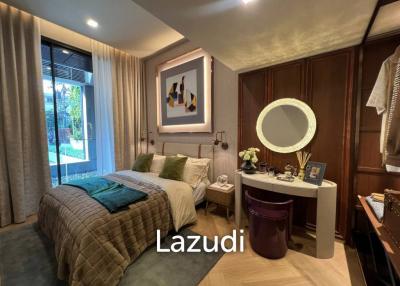 2 Bed 1 Bath Duplex 43.5 SQ.M Rhythm Charoennakhon Iconic