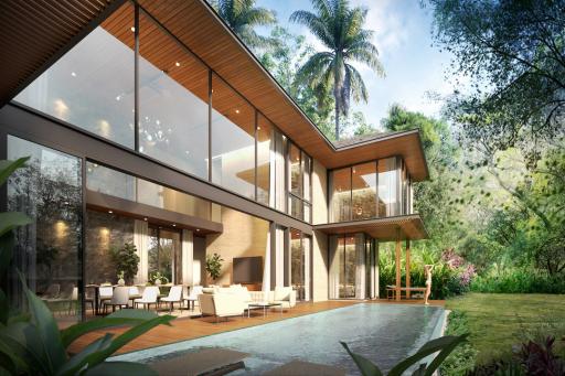 5 Bedrooms 6 Bathrooms luxury tropical living in Bangtao