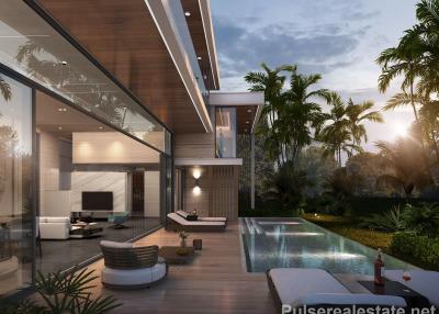 Luxury 3 Bed Garden View Ayana Luxury Villa in the Heart of Manik Hill, Phuket