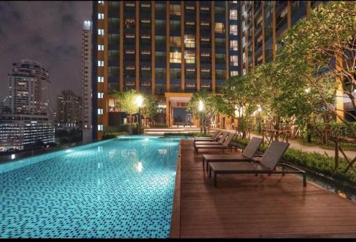 For sale LPN Suite Phetchaburi Makkasan next to  (S12-0169)