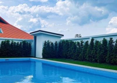 3 Bedroom pool villa house with a big garden