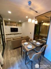 1-BR Condo at Brown Condo Huaikwang near MRT Huai Khwang