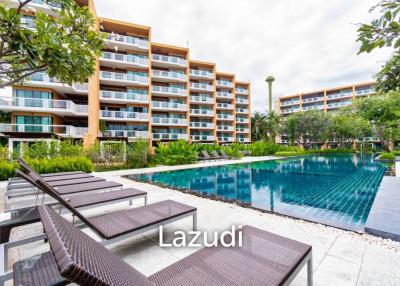 Beachfront 3 bed condo with large terrace at Baan Chaan Talay