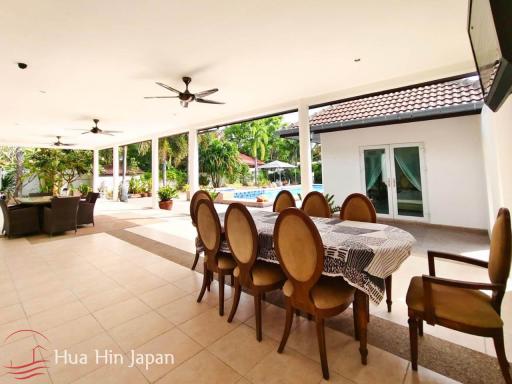 Spacious 4 Bedroom Pool Villa on the Large Land Near Palm Hills Golf