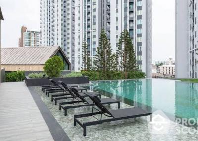 1-BR Condo at Chapter One Eco near MRT Huai Khwang